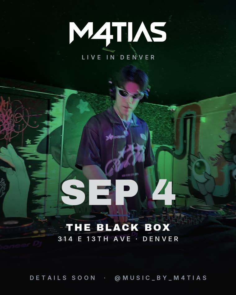 M4TIAS at The Black Box, Denver